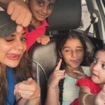 Rimi Tomy Instagram - My kutties ❤️❤️❤️❤️there is no joy,no love,no feeling better than this❤️❤️❤️🥰🥰😘😘😘😘🧿🧿🧿🧿 Swipe left #more pics @reenutomy @actressmuktha @kanmanikiara @rinkutomy