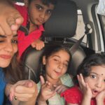 Rimi Tomy Instagram - My kutties ❤️❤️❤️❤️there is no joy,no love,no feeling better than this❤️❤️❤️🥰🥰😘😘😘😘🧿🧿🧿🧿 Swipe left #more pics @reenutomy @actressmuktha @kanmanikiara @rinkutomy