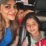 Rimi Tomy Instagram - My kutties ❤️❤️❤️❤️there is no joy,no love,no feeling better than this❤️❤️❤️🥰🥰😘😘😘😘🧿🧿🧿🧿 Swipe left #more pics @reenutomy @actressmuktha @kanmanikiara @rinkutomy