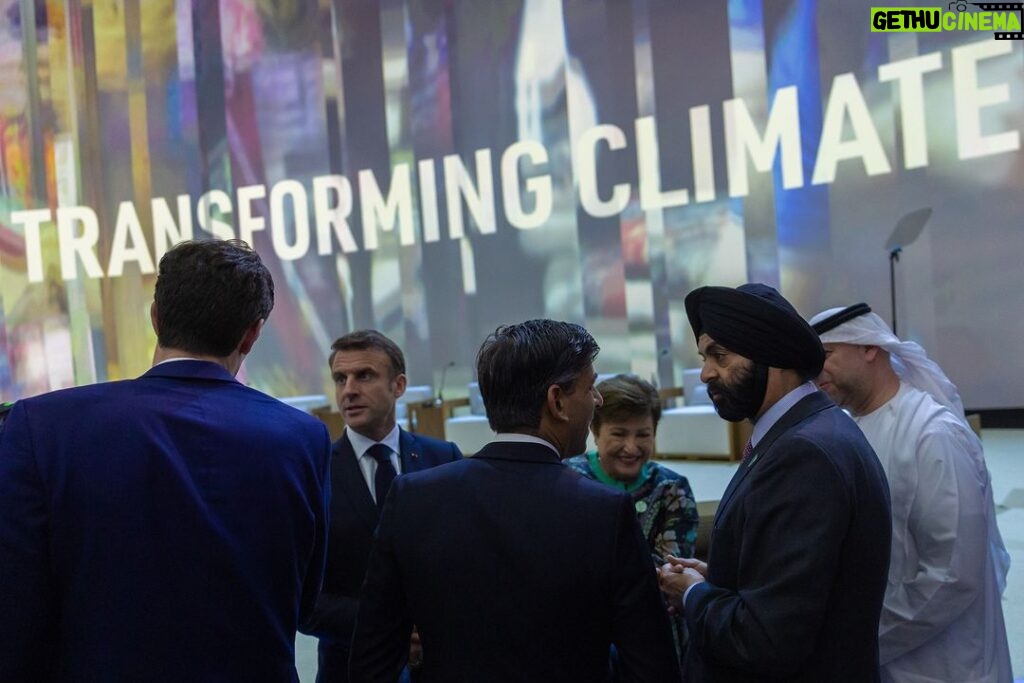 Rishi Sunak Instagram - The UK has reduced emissions faster than any other G7 country. But we cannot do it alone. That’s why I’m at COP28 – to come together with countries from around the world and work together on reducing carbon emissions. The UK isn’t just talking, we're taking action - today we’ve committed £1.6 billion in international climate investment on areas where we can lead global progress: 🌳 Protecting forests 💷 Encouraging private investment ⚡ Backing renewables The transition to net zero must benefit, not burden ordinary families. That’s why I have set out a new approach to get us there.