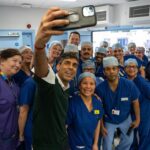 Rishi Sunak Instagram - Brilliant day in Gloucestershire. Met with the amazing staff who run our NHS, local businesses who are giving young people opportunities for the future, and rugby legends who inspire millions. Whether it’s waiting lists or the economy, it’s clear from speaking with local people here things have begun to turn a corner after a tough few years. That’s why it’s important we stick with our plan that’s starting to deliver the brighter future everyone across the country deserves.