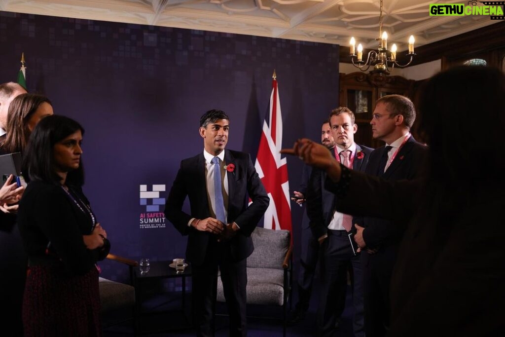 Rishi Sunak Instagram - The late Sir Stephen Hawking once said that “AI is likely to be the best or worst thing to happen to humanity.” Today @bletchleyparkuk, I joined senior leaders, business and industry experts at the first ever global summit on AI Safety. We discussed what the next five years look like for AI, and the action we’re taking to ensure it’s developed safely – both in the short and long term. If we can sustain the collaboration that we have fostered over these last two days - I profoundly believe it can be a technology for good.