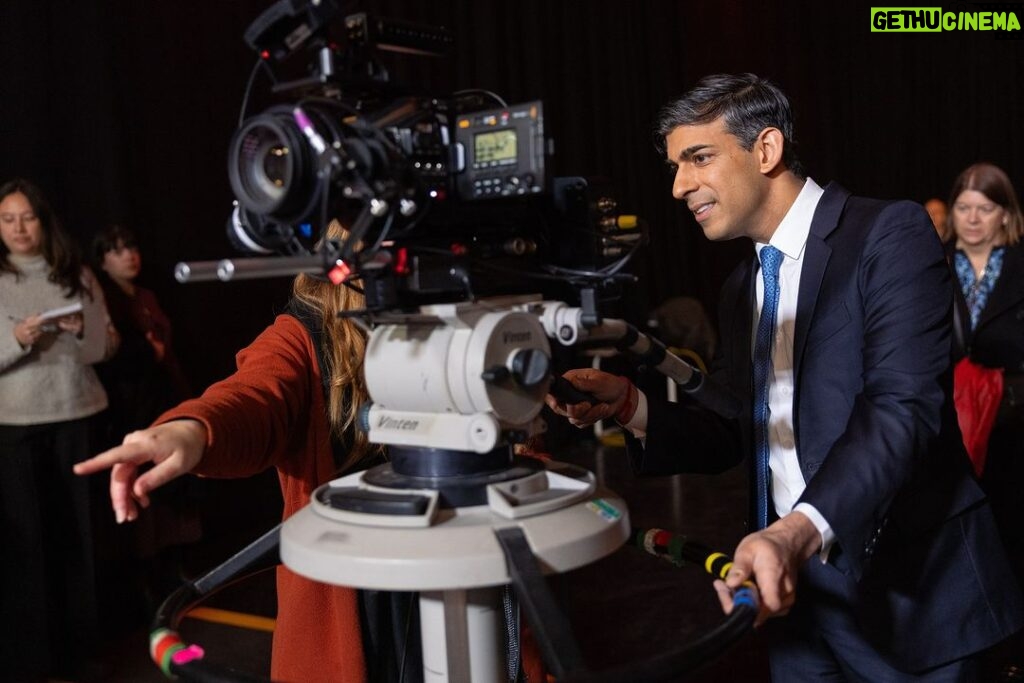 Rishi Sunak Instagram - The creative industries are a true British success story. Congratulations to all receiving Oscar nominations today! A great visit to @PinewoodStudios and @NFTSFilmTV yesterday to see the magic in action. Pinewood Studios