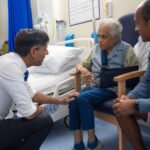Rishi Sunak Instagram - The NHS is in my blood and I'm backing it with record resources and a long-term workforce plan. Today I visited North Devon District Hospital to speak to frontline staff about what we're doing to help the NHS prepare for winter and get patients the care they need more quickly.