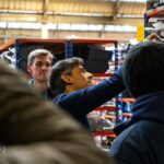 Rishi Sunak Instagram - Great to be in Brockholes today to speak with the @accucomponents team about our latest tax cut for workers. This expanding business is creating quality local jobs and shows our plan for the economy is working - delivering a brighter future for families across the Colne & Holme valleys and Lindley.