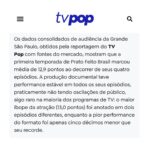 Rita Lobo Instagram - O brasileiro quer arroz com feijão sim, senhor, e eu posso provar! Rs. De acordo com o @sitetvpop o Prato Feito Brasil foi um “fenômeno de audiência” na TV aberta. É mesmo muita gente com interesse numa série documental sobre pê-efe! Isso mostra a força da comida de verdade e de quem faz questão de cozinhar em casa no dia a dia. Fiz essa série porque nesses mais de 20 anos observando a alimentação dos brasileiros — e ensinando milhões de pessoas a cozinhar —, aprendi que quem sabe preparar as próprias refeições faz melhores escolhas. Homens e mulheres! E também queria muito contar que por trás do nosso prato feito tradicional tem uma fórmula de alimentação saudável. A Globo topou e colocou uma equipe fantástica pra transformar esses conceitos nutricionais, baseados em evidências científicas, em narrativa pra TV aberta. Parece que a receita funcionou! 😂 Quem perdeu os episódios de Prato Feito Brasil pode assistir no @globoplay. Quem viu também, tá? Pode assistir quantas vezes quiser. 🤪 No Panelinha.com.br, você encontra as receitas todas as minhas receitas. Depois de brilhar na tv, agora é a vez do pê-efe fazer sucesso na sua mesa! #PratoFeitoBR #ReceitaPanelinha #RitaLobo #ComidaDeVerdade #ReceitaPratica