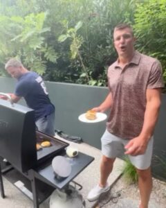 Rob Gronkowski Instagram - Cookin up something special 🤫