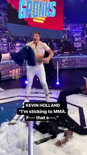 Rob Gronkowski Instagram - @Gronk is officially the champion of "Zoom Zoom" 😅 #UFC278
