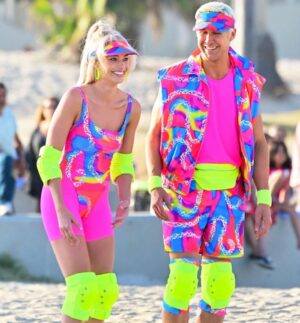 Rob Gronkowski Instagram - Ken and Barbie say Happy Halloween!!💞🛼🎃 
.
📷 @danette_and