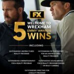 Rob McElhenney Instagram – Congratulations to the entire team on winning 5 EMMYS for #welcometowrexham! It has been an honor to be able to tell this story. And to the Always Sunny gang, there’s still hope for next season! 🏆 Los Angeles, California