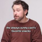 Rob McElhenney Instagram – All of @thesunnypodcast’s favorite snacks 🥖🥃🍝

Watch the latest episode of snacked now via the link in bio.