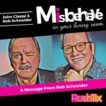 Rob Schneider Instagram - “Monty Python” was the Beatles of comedy, “Fawlty Towers” (Farty Towels) is the Mona Lisa of sit-coms. The genius behind them, @johncleeseofficial Will make the penguin on the top of your head explode. I hope you’ll join us for a great laugh, cruel jokes and once in a lifetime stories!