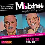 Rob Schneider Instagram - Such an AWESOME time EVERY TIME you get to spend with the incredibly hilarious and brilliant @johncleeseofficial HOPE YOU CAN JOIN US!! https://rushtix.com/events/cleese-schneider/?ref=cleeseschneider1