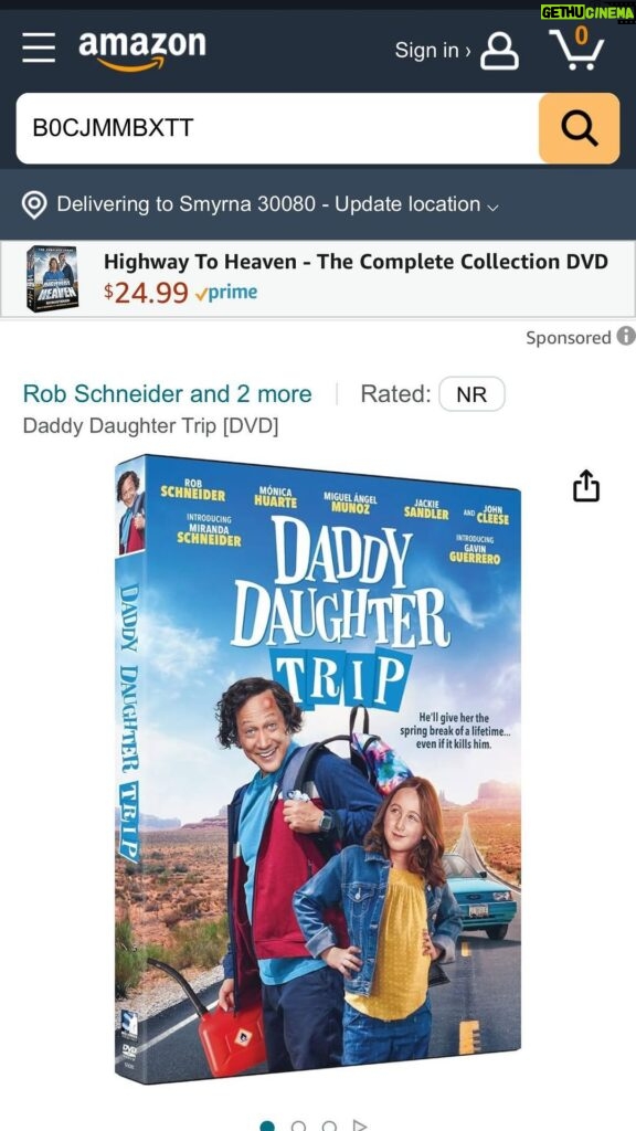 Rob Schneider Instagram - Daddy Daughter Trip is now available on DVD thru Amazon! Link in Bio