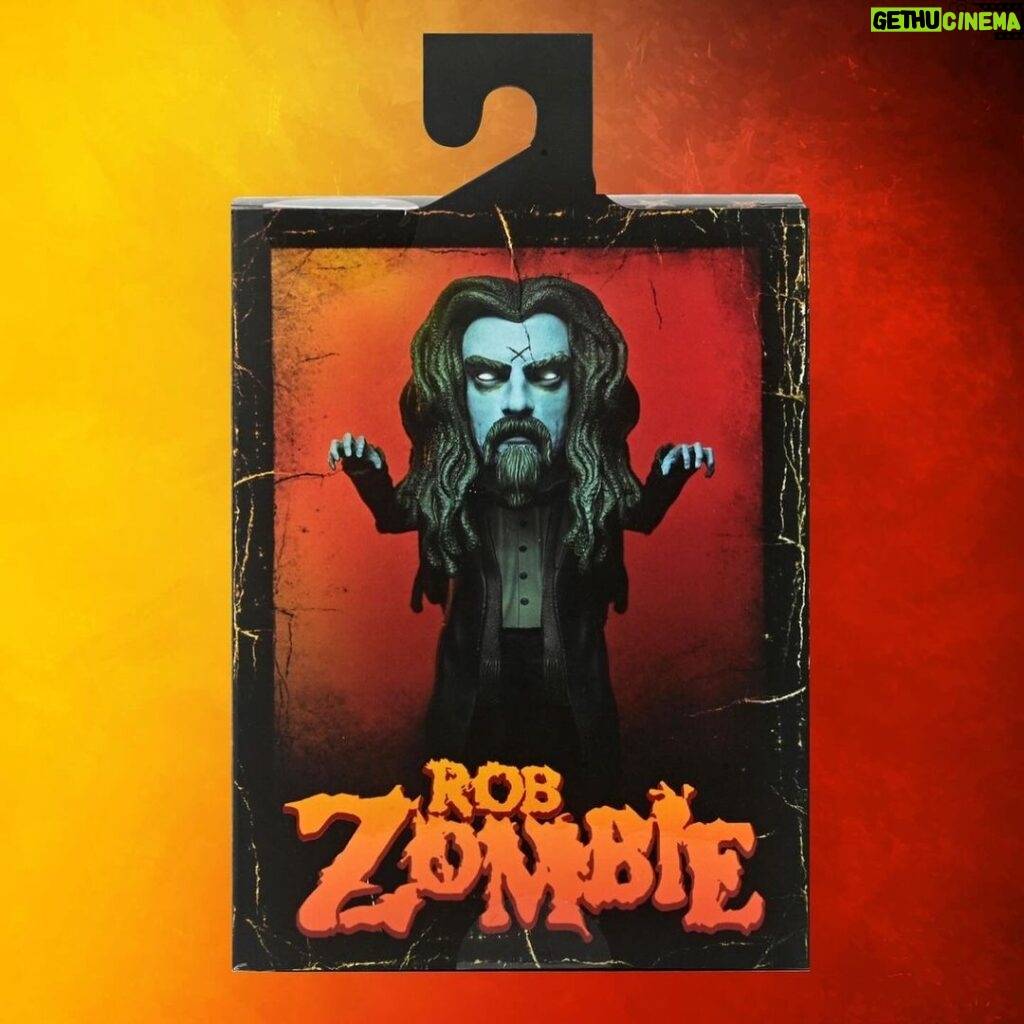 Rob Zombie Instagram - Coming soon from @necaofficial the official HELLBILLY DELUXE little big head. ☠️ Celebrating 25 years of Hellbilly Deluxe. #robzombie #necatoys