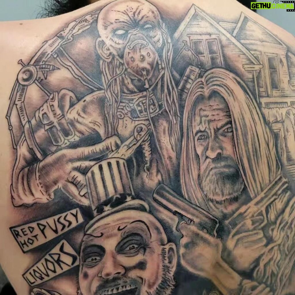 Rob Zombie Instagram - The Firefly tattoos just keep on coming! #houseof1000corpses #thedevilsrejects #3fromhell