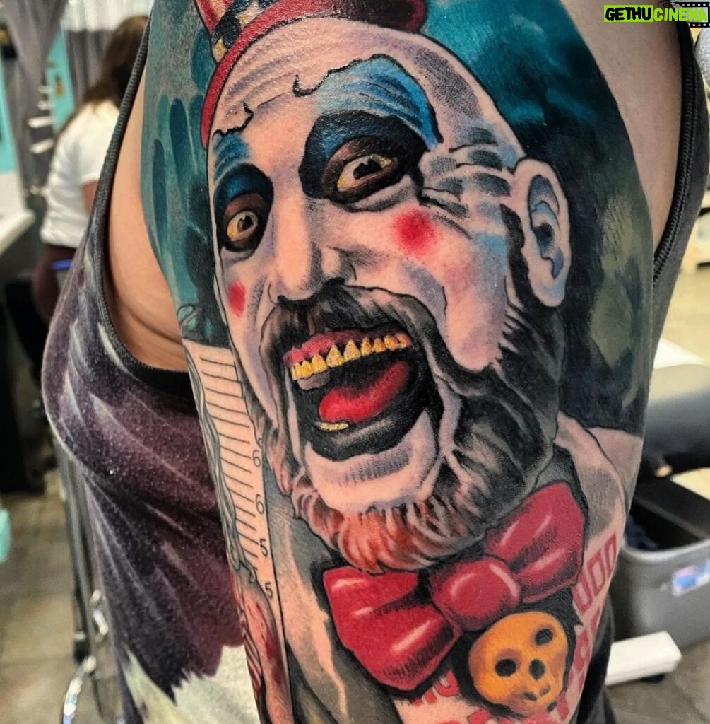 Rob Zombie Instagram - The Firefly tattoos just keep on coming! #houseof1000corpses #thedevilsrejects #3fromhell