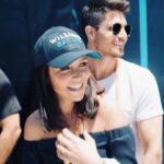 Robbie Amell Instagram - Huge thank you to @williamsracing for hosting us this weekend!! Our first @f1 experience and something we will never forget. What a Father’s Day. Now which race do we go to next?