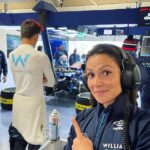 Robbie Amell Instagram - #tbt to an unreal weekend. @italiaricci @jamiecburke @billyburke86 @williamsracing @alex_albon @nicholaslatifi