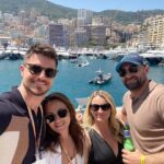 Robbie Amell Instagram - Monaco GP!! Thank you @williamsracing for having us! ❤️❤️ @italiaricci @jamiecburke @billyburke86