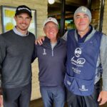 Robbie Amell Instagram - Weekend photo dump — Huge thank you to @thevacationdr @mfentertainmentx @choctawcasinos and @invitedcelebrityclassic for an incredible experience. The champions and amateurs that Josh and I played with were all absolute legends. Christine who I signed the glove for after almost taking her head off, thanks for being so cool about it 🫠😂 @joshuaschottland you’re the best. @ehscootsy huge thanks to you and Julia for walking the tournament with us. Also @taylormadegolf and @taylormade_ca for setting me up 😘 Hope to do it again next year!