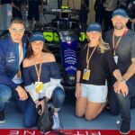 Robbie Amell Instagram - #tbt to an unreal weekend. @italiaricci @jamiecburke @billyburke86 @williamsracing @alex_albon @nicholaslatifi