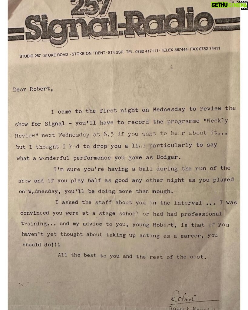 Robbie Williams Instagram - Integritas Et Cacas. Pleasantries and Hail Keanu The Comment Section Cup - Alien edition. Mum brought down some things from her loft. Amongst them was the letter in the grid today. I was 13. And it remains to this day the most important letter I’ve ever received. children need ‘’Wins’’.This was mine. I’d been seen and recognised for having some sort of something. I will be eternally grateful to Robert. I don’t think he’s with us any more. Shame I never got to tell him when he was. In the CSC - Praise You- goes through Today we have Jump Around - House of Pain v (Everything I do) I do it for you - Bryan Adams I wish you all ‘’Wins’’ how ever big or small where ever you are ❤️ Remember, it’s not necessarily your favourite, Its which song represents the 90s the best? Write your answer in the comment section below. Peace be with you Get Sectioned cos. We taKE SILLY very SERIOUSLY R.P. Williams President/Chairman/Benevolent Dictator, Delusional Manifesting Champ. Namaste 🙏❤️