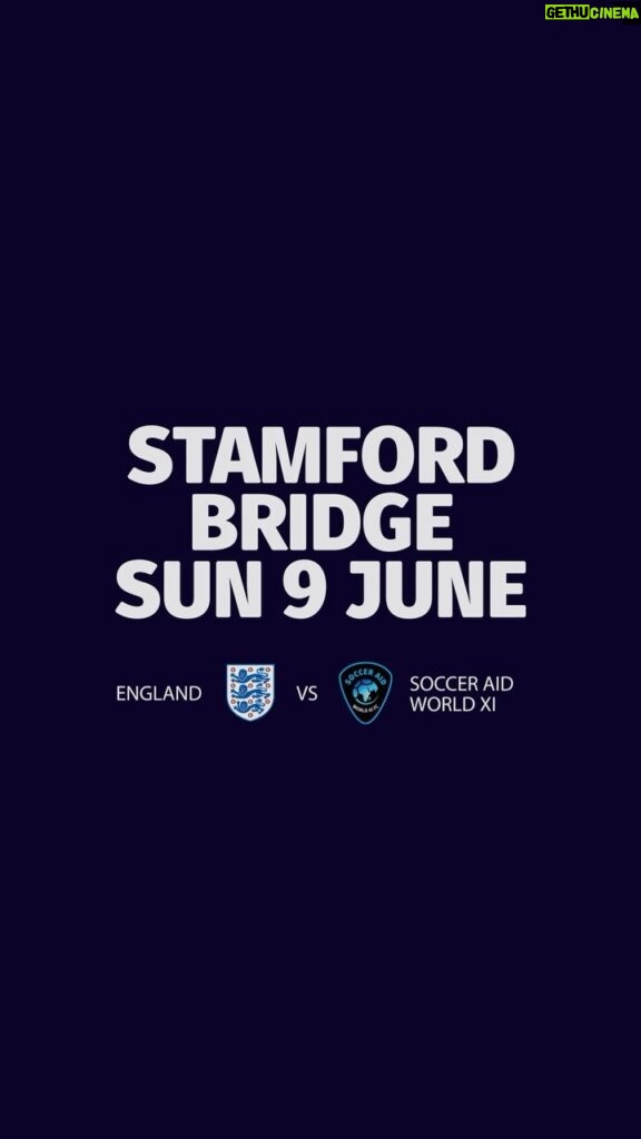 Robbie Williams Instagram - We’re back! Soccer Aid for UNICEF returns to London this summer. Tickets start from £10 for children and £20 for adults 💙 📌 Stamford Bridge 📆 Sunday 9 June See you there! 👋