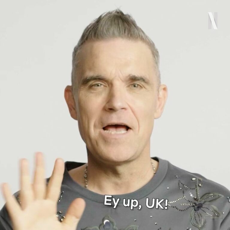 Robbie Williams Instagram - @netflixuk presents ROBBIE WILLIAMS - THE POP-UP Catch an exclusive screening of Episode #1 in London from Nov 2nd to 5th . More details - link in bio.