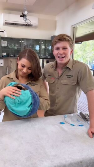 Robert Clarence Irwin Instagram - Meet one of the most special patients here at the Australia Zoo Wildlife Hospital.