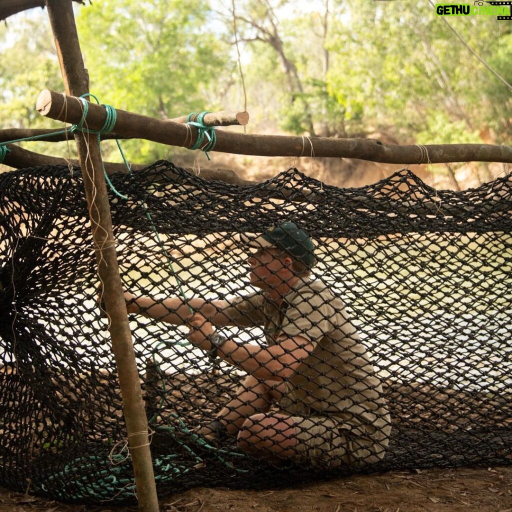 Robert Clarence Irwin Instagram - We’ve been hard at work building croc traps for our big croc research expedition to the remote Steve Irwin Wildlife Reserve. We utilise the exact same techniques my dad came up with to catch, research, and ultimately conserve crocodiles!