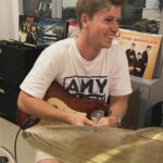 Robert Clarence Irwin Instagram – The shirt just automatically makes you good at guitar right? 😎 @amyshark