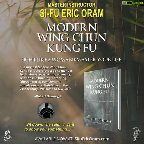 Robert Downey Jr. Instagram - Secrets of the Universe contained herein!!..check out my Sifu and mentor Eric Oram’s new book, it’s been 20+ years in the making and well worth the wait. (Link in bio) @sifueao #modernwingchun #sifuericoram