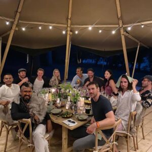 Robert Sheehan Instagram - Delicious dollop of social love to @wildernessreserve and @azmajid for wildflower meadows, lark of birds, hot saunas, paddleboards, bonfires, and waxing kneecaps with hot marshmallows ❤️