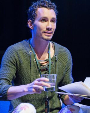 Robert Sheehan Instagram - @britishlibrary - In all my London years I never went in there, even though I’d a kind of idle intention to, so this was a very special first visit - Huge tear-stained 🎉THANKS🎊 to @britishlibrary AND @cuirtfestival AND author #DónalRyan for honouring my book by having me over and listening by to me waffle about it on stage 🍭Also, since they furnished me with a beautiful hardback copy, I’m dying to get stuck into Dónal’s new one #thequeenofdirtisland 🤎☀️#disappearingact