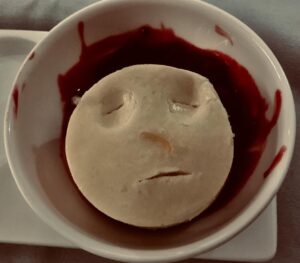 Robert Sheehan Instagram - I sculpted a very mournful cheesecake