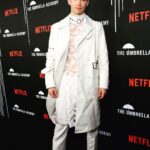 Robert Sheehan Instagram - Sci-Fi Rob Pièce de Résistance coat designed by @is.liuchen who is still a fashion student! Amazing talent Los Angeles, California