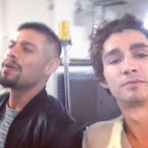 Robert Sheehan Instagram - Whizzing around the bowels of the Marina Bay Sands Convention Center Singapore with @Castanedawong @umbrellaacad
