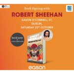 Robert Sheehan Instagram - Slaaaaaats. Cum see me this Saturday Oct 23rd in @eason_ireland Bookshop Dublin. I’ll be signing my book(s), goosing people’s bums and weeping under my fogged-up snorkel goggles. You gotta book a slot though! Do cum see me I haven’t seen ya for ages I miss ya. 😘😘😘 Book your spot(s) here - https://www.easons.com/eason-events/robert-sheehan-dublin EASON's Bookstore