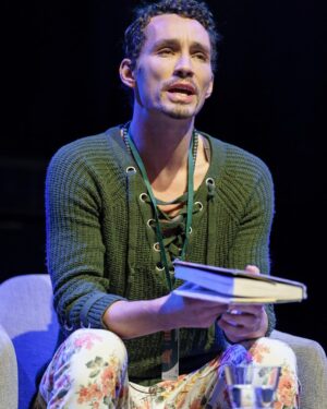 Robert Sheehan Instagram - @britishlibrary - In all my London years I never went in there, even though I’d a kind of idle intention to, so this was a very special first visit - Huge tear-stained 🎉THANKS🎊 to @britishlibrary AND @cuirtfestival AND author #DónalRyan for honouring my book by having me over and listening by to me waffle about it on stage 🍭Also, since they furnished me with a beautiful hardback copy, I’m dying to get stuck into Dónal’s new one #thequeenofdirtisland 🤎☀️#disappearingact