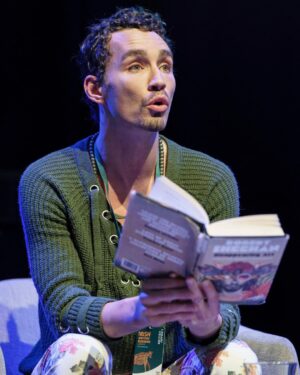 Robert Sheehan Instagram - @britishlibrary - In all my London years I never went in there, even though I’d a kind of idle intention to, so this was a very special first visit - Huge tear-stained 🎉THANKS🎊 to @britishlibrary AND @cuirtfestival AND author #DónalRyan for honouring my book by having me over and listening by to me waffle about it on stage 🍭Also, since they furnished me with a beautiful hardback copy, I’m dying to get stuck into Dónal’s new one #thequeenofdirtisland 🤎☀️#disappearingact