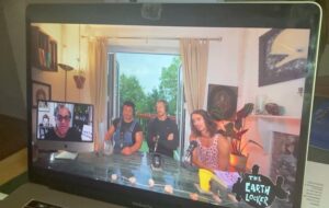 Robert Sheehan Instagram - We are BUZZIN with excitement to get to share our latest @theearthlocker episode  with honoured guest @deepakchopra - And PRIDE that we (me, @tom.hopperhops and @thedungareedad ) have magicked this thing out of thoughts and thin air ❤️ have a listen to this folks, it’s one the most insightful and far reaching chats I’ve ever had the privilege of being part of. G’waaaan - https://youtu.be/-wRxR1ZSJxA 😘
