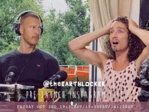 Robert Sheehan Instagram - Insta live lads (lasses) to talk about @theearthlocker -  fri 2nd October - 19.30BST , 11.30PST , dose of hefty PMT (what) - tune in and heckle us 😘@Tom.hopperhops @thedungareedad