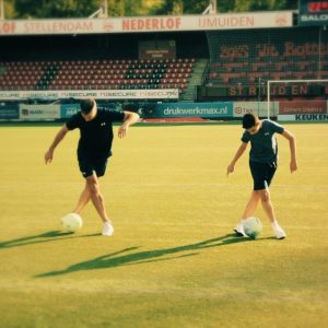 Robin van Persie Instagram - Like father, like son ⚽❤️ Tiki Taka Touzani is back! Loved being part of the first episode of the new season together with @shaqueelvanpersie 🔥 Tune in tonight at 22:05 on NPO3 @touzanitv 👊