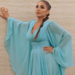 Rogena Instagram - Stylist @saeedramzi Dress @michael5inco Make up @nehal_khalil_makeup_artist Hair @minasaeedhairstylist @alsagheersalons Photo grpher @hatefstudio @regal.heights.hotel