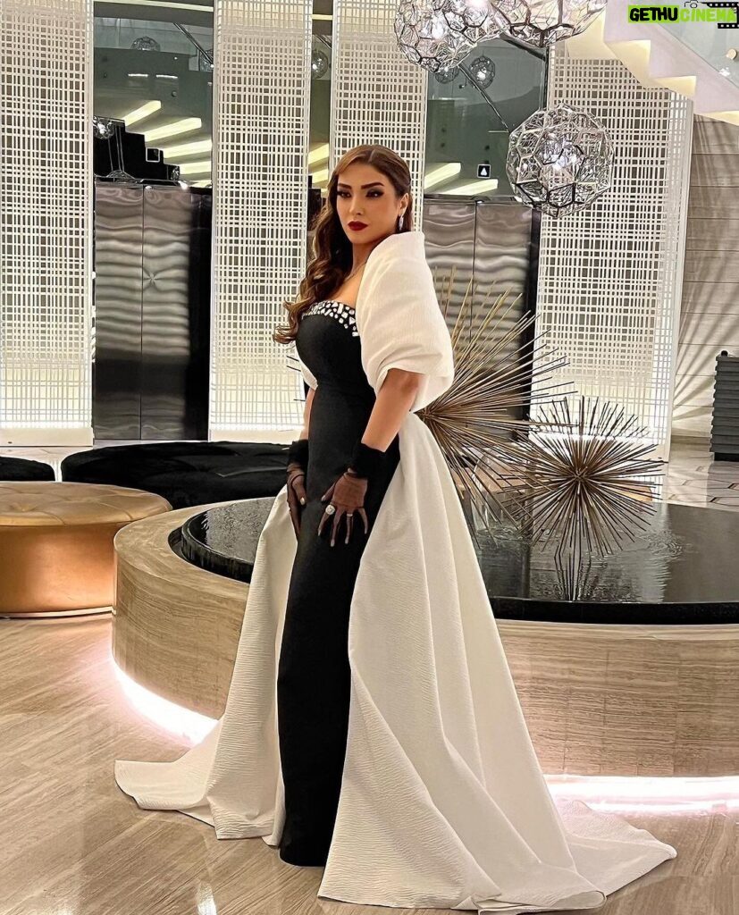 Rogena Instagram - @joyawards.official Styled by @tarekyehia.official Designer @eman_alajlan Make up @manargamilmakeupartist Hairstylist @aljawhara_hair Photographer @soma_photography19 Jewelry @alaqili_jewelry @aysun_.beauty Riyadh, Saudi Arabia