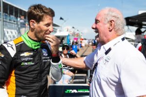 Romain Grosjean Instagram - Vamos ! Let’s go ! Allez!
P5 for my first qualifying with @juncoshollinger 
#firestonegp #indycar