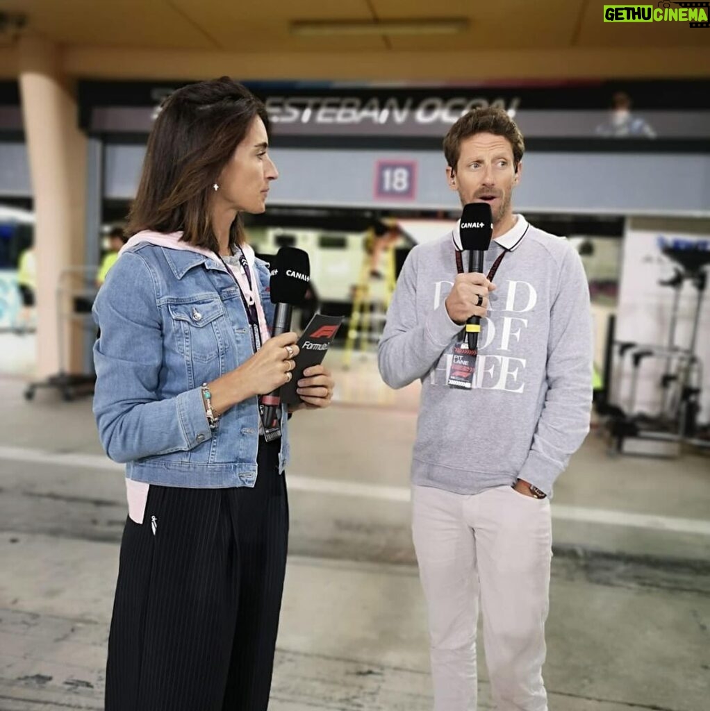 Romain Grosjean Instagram - Bahrain with @canalplus was very fun. Great to see so many familiar faces and friends in the paddock. @f1 doing an incredible job again