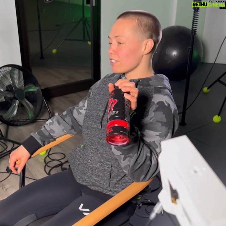 Rose Namajunas Instagram - Just 329 tries later 🎬 I suck lol 😂 whats @rosenamajunas favorite @monsterenergy flavor and whats yours? Comment below and Rose may send you a case!