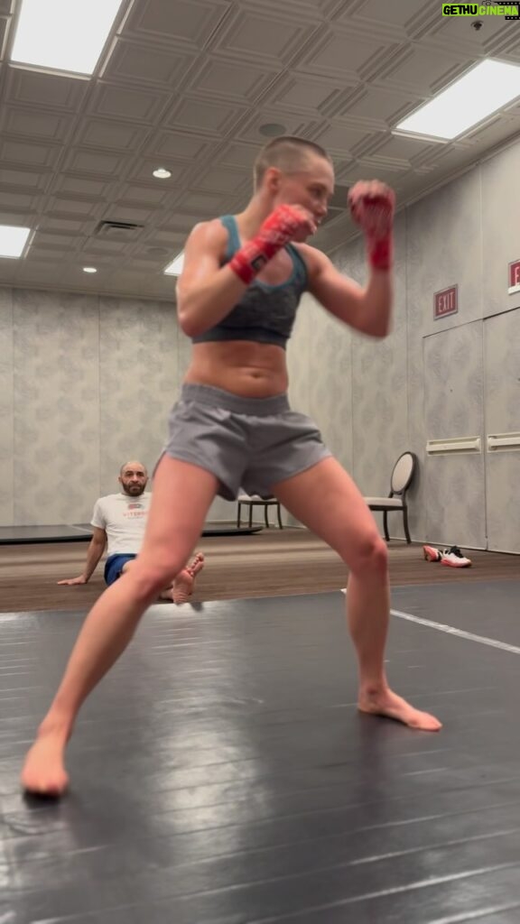 Rose Namajunas Instagram - #fightweek energy for @rosenamajunas and the team.